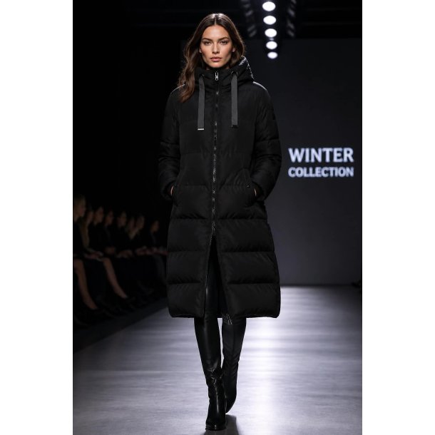 CAMILA DOWN COAT-BLACK