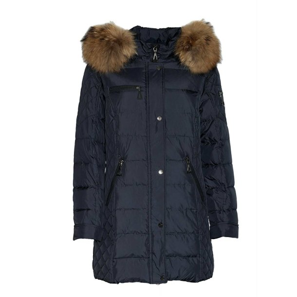 JESSI 2606 DOWN/FUR-NAVY