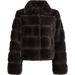 NOOSLO FAUX JACKET 40470-CHOCOLATE