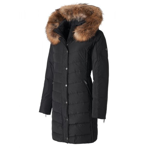 SAKI EVELYN COMFORT FUR-BLACK/NATUR