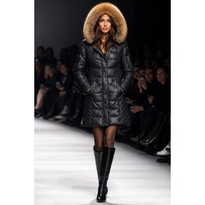 KATJA 2710 W/FUR-BLACK