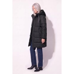 SAKI COAT LEONA-BLACK