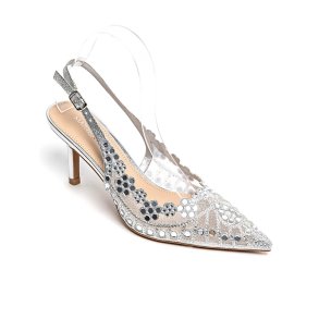 PARIS SHOES 5540-SILVER