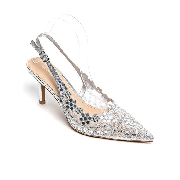 PARIS SHOES 5540-SILVER