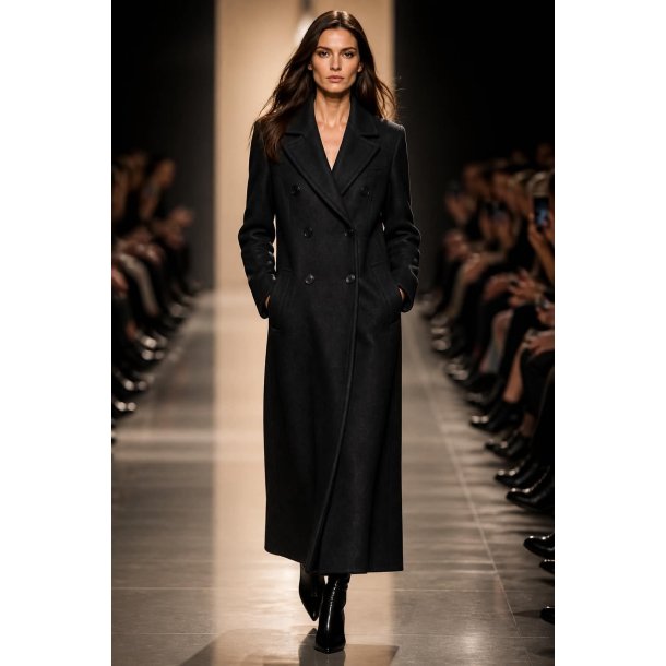 WOOL COAT CHARLOTTE-BLACK